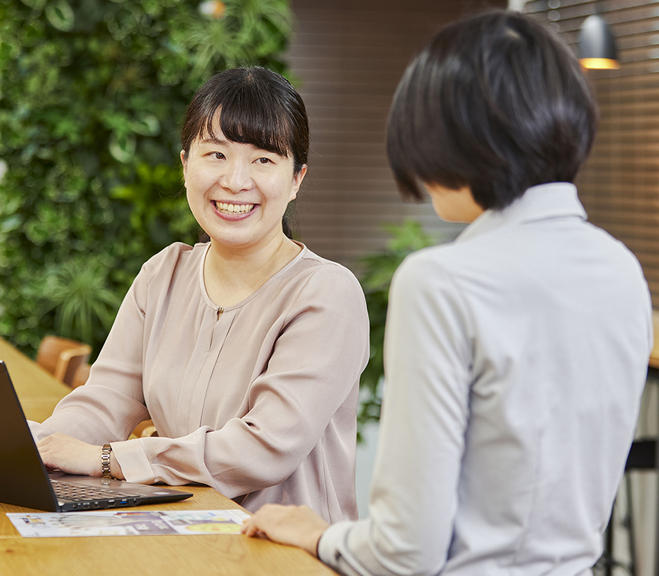 仕事の様子